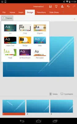 Microsoft PowerPoint android App screenshot 4