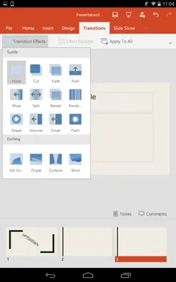 Microsoft PowerPoint android App screenshot 5